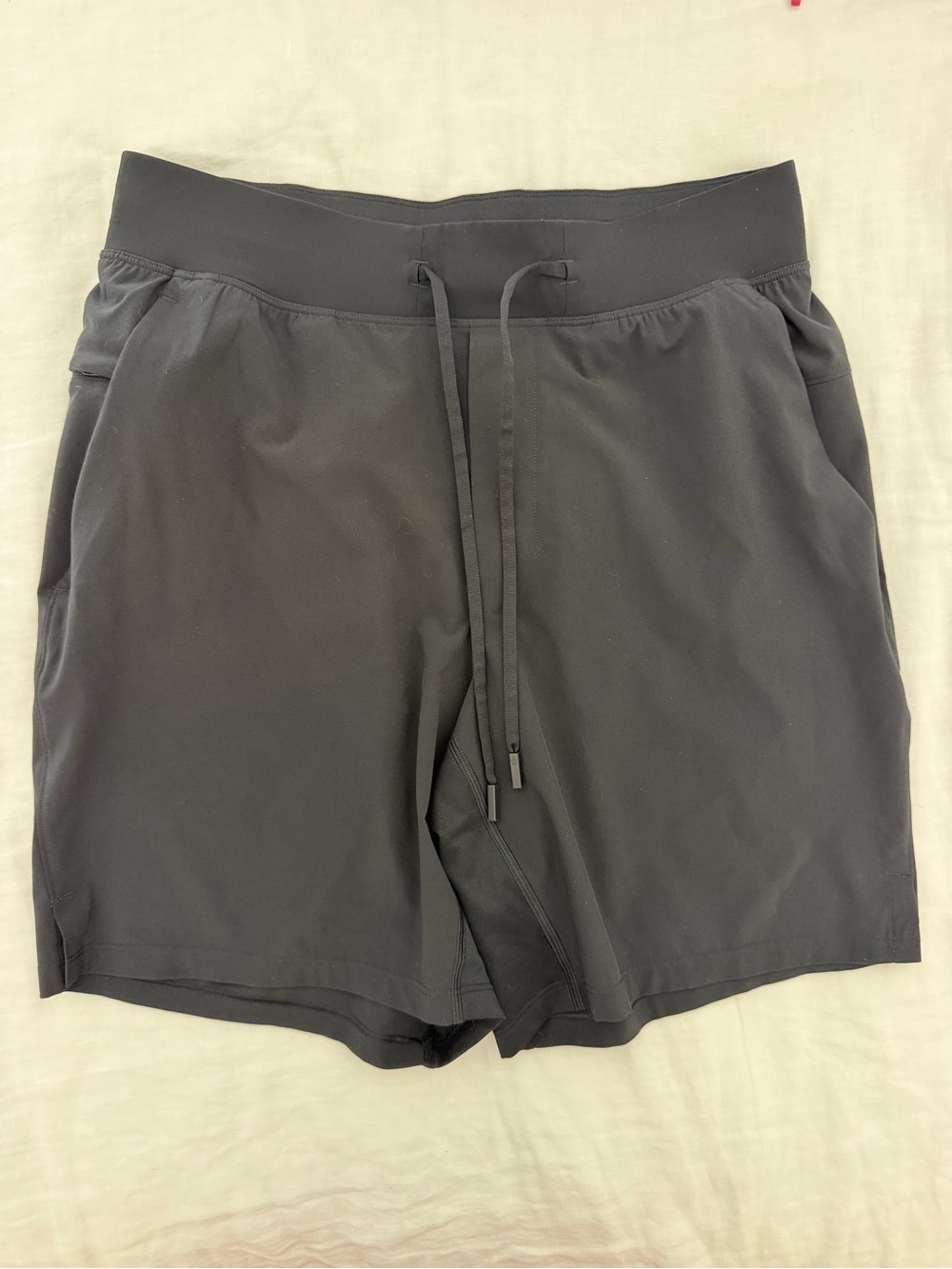 lululemon athletica Black Men's Performance Drawstring Shorts